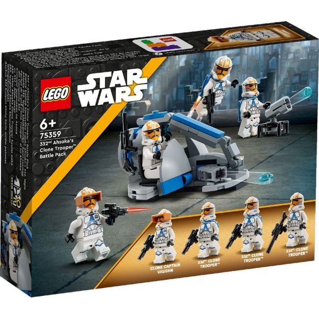 LEGO STAR WARS PACHET DE LUPTA CLONE TROOPER AL LUI AHSOKA DIN COMPANIA 332 75359 VIVLEGO75359