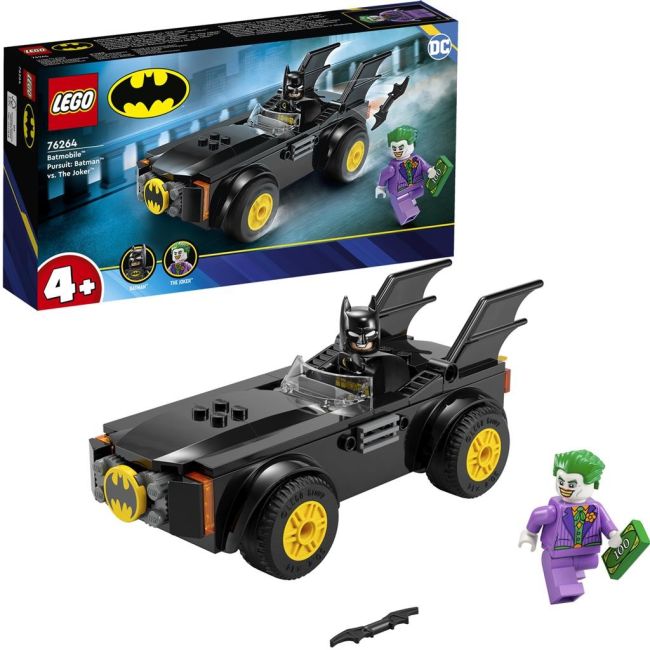 LEGO SUPER HEROES URMARIRE PE BATMOBILE BATMAN CONTRA JOKER 76264 VIVLEGO76264