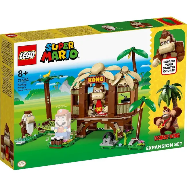 LEGO SUPER MARIO SET DE EXTINDERE CASA DIN COPAC A LUI DONKEY KONG 71424 VIVLEGO71424