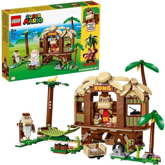 LEGO SUPER MARIO SET DE EXTINDERE CASA DIN COPAC A LUI DONKEY KONG 71424 VIVLEGO71424