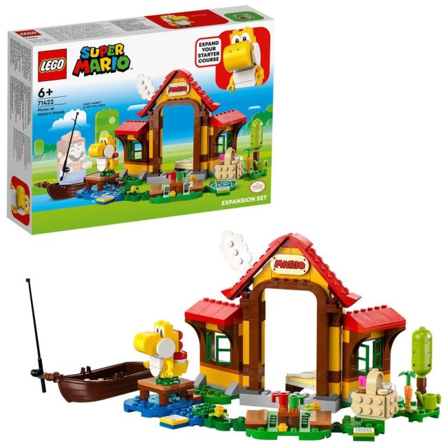 LEGO SUPER MARIO SET DE EXTINDERE PICNIC LA CASA LUI MARIO 71422 VIVLEGO71422