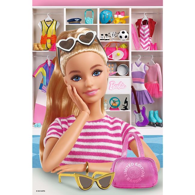 PUZZLE TREFL 100 BARBIE SA O CUNOASTEM PE BARBIE VIV16458
