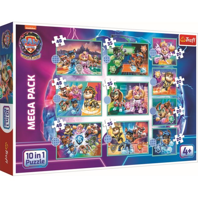 PUZZLE TREFL 10IN1 PATRULA CATELUSILOR ECHIPA CATEILOR VIV96002