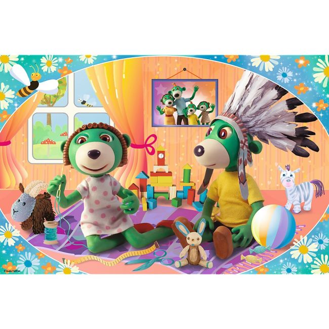 PUZZLE TREFL 24 MAXI TREFLIK FAMILIA FERICITA VIV14319