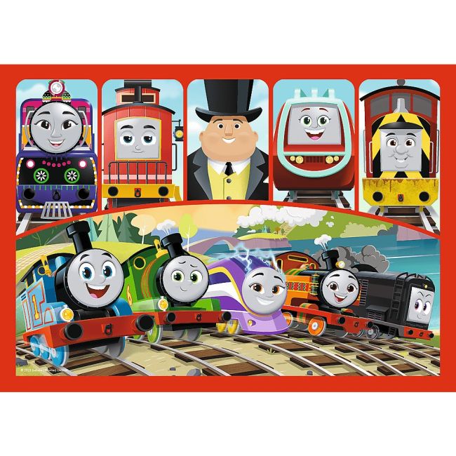 PUZZLE TREFL 4IN1 THOMAS TRENULETELE AMUZANTE VIV34619