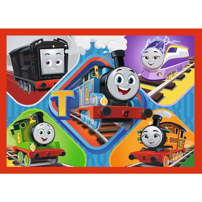 PUZZLE TREFL 4IN1 THOMAS TRENULETELE AMUZANTE VIV34619