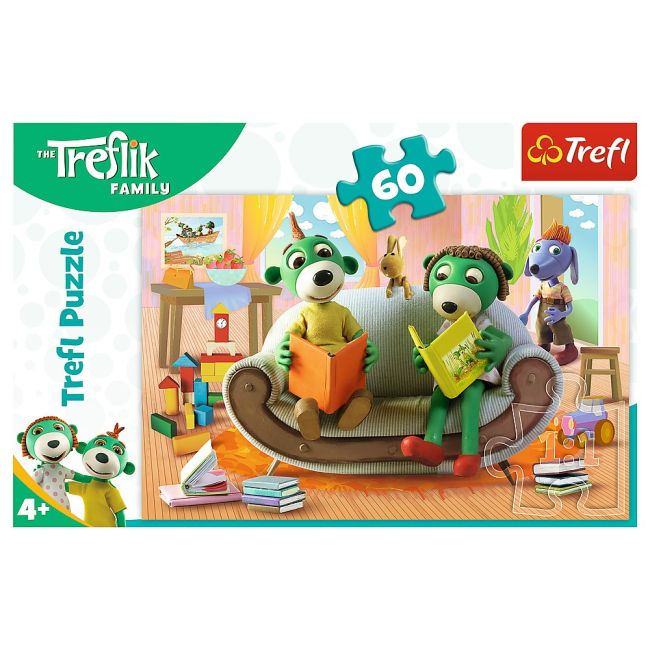 PUZZLE TREFL 60 TREFLIK SA CITIM IMPREUNA VIV17345