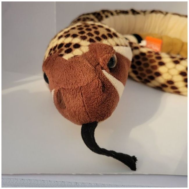 Sarpe western diamondback - jucarie plus wild republic 141 cm wr16754