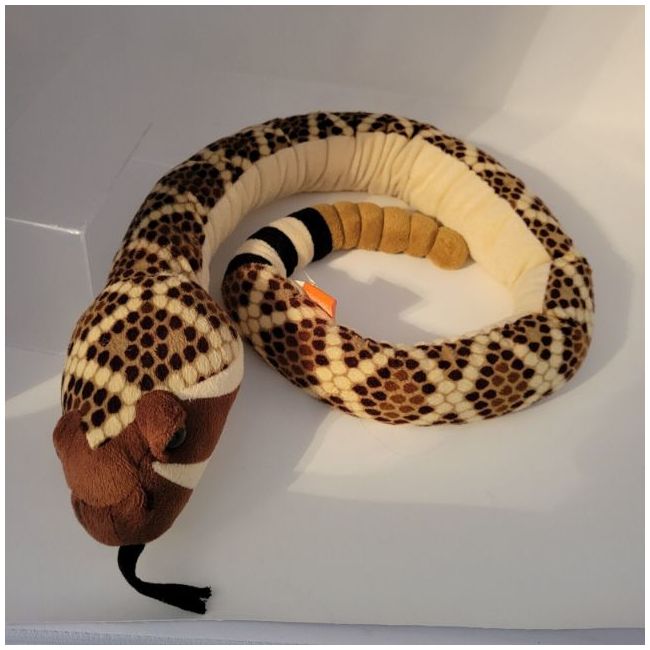 Sarpe western diamondback - jucarie plus wild republic 141 cm wr16754