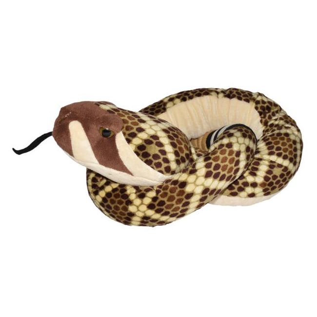 Sarpe western diamondback - jucarie plus wild republic 141 cm wr16754