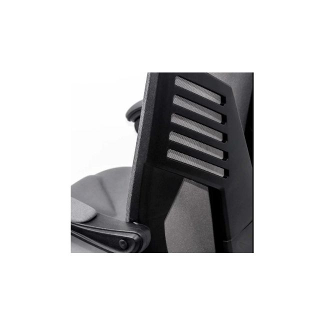 Scaun directorial cu suport picioare off 427, mesh, suport lombar, tetiera, baza polipropilena, 90 kg drm10058