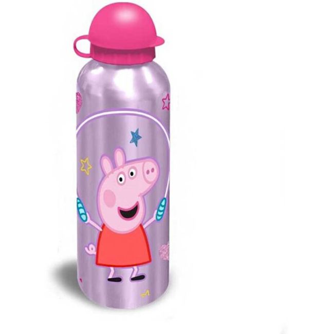 Sticla apa aluminiu Peppa Pig Jump Rope 500 ml SunCity EWA09041PPB BBJEWA09041PPB_Mov