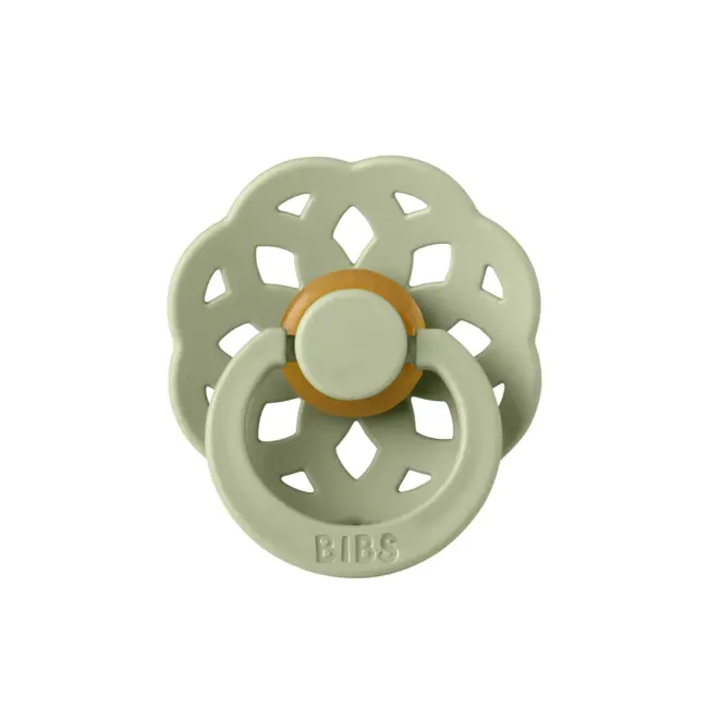 Bibs - suzeta boheme latex, tetina rotunda, 6 luni +-sage bbb220250c