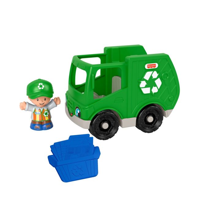 FISHER PRICE LITTLE PEOPLE VEHICUL CAMION RECICLARE 10CM VIVMTGGT33_GMJ17