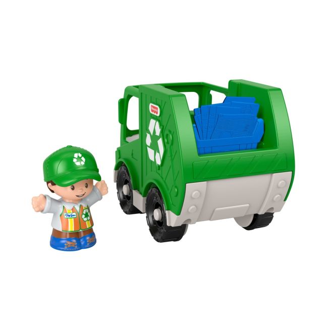 FISHER PRICE LITTLE PEOPLE VEHICUL CAMION RECICLARE 10CM VIVMTGGT33_GMJ17