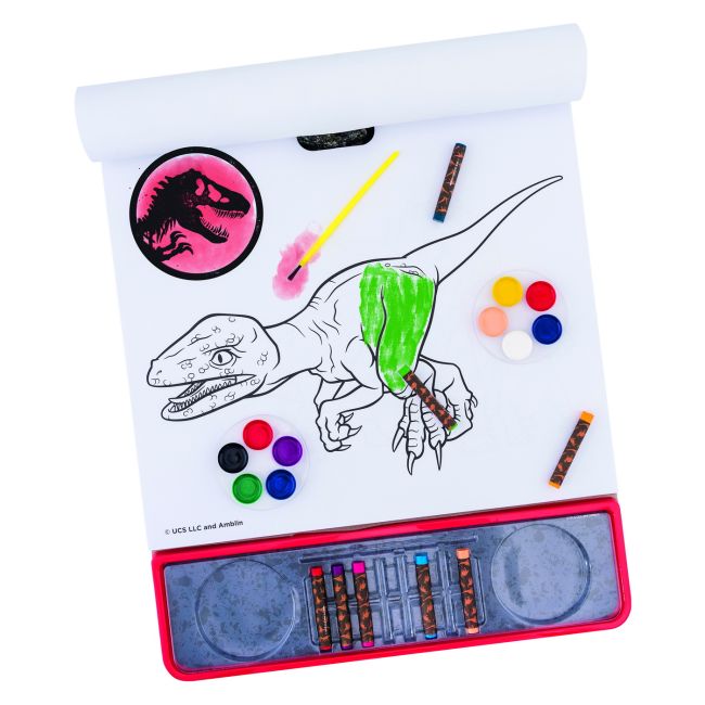 JURASSIC WORLD SET PENTRU DESEN GIGA BLOCK 4 IN 1 VIV1023-62745