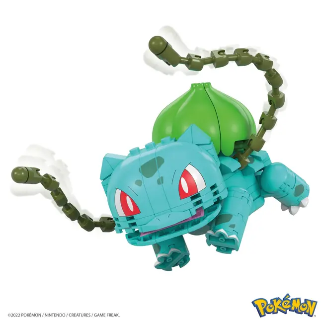 POKEMON MEGA CONSTRUX SET DE CONSTRUCTIE BULBASAUR VIVMTGKY95_GVK83