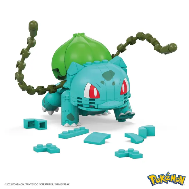 POKEMON MEGA CONSTRUX SET DE CONSTRUCTIE BULBASAUR VIVMTGKY95_GVK83
