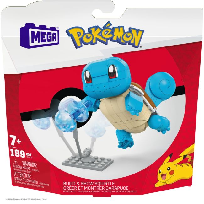 POKEMON MEGA CONSTRUX SET DE CONSTRUCTIE SQUIRTLE VIVMTGKY95_GYH00