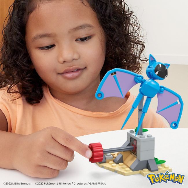 POKEMON MEGA SET DE CONSTRUCTIE ZBORUL DE NOAPTE AL ZUBAT VIVMTHDL75_HKT19