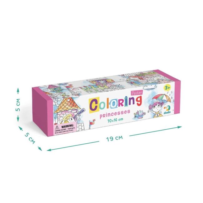 Poster de colorat - printese