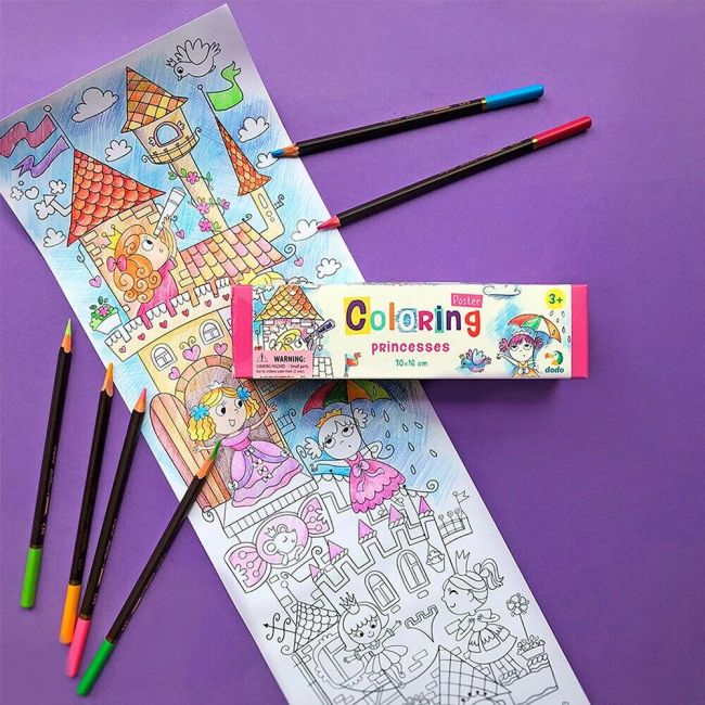 Poster de colorat - printese