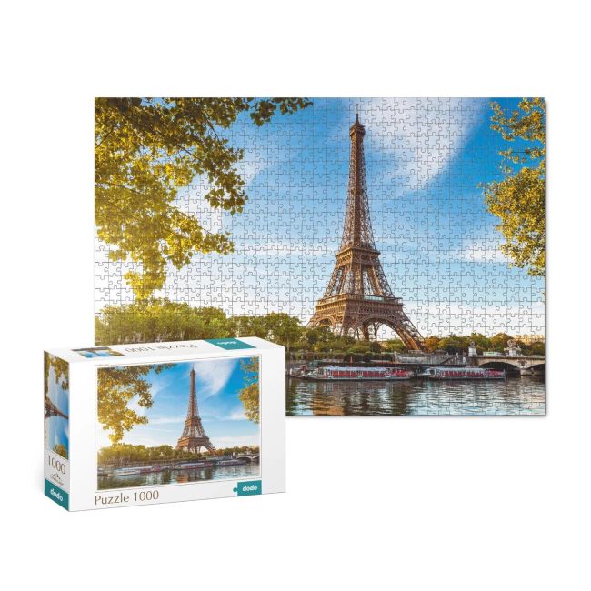 Puzzle - turnul eiffel (1000 piese)
