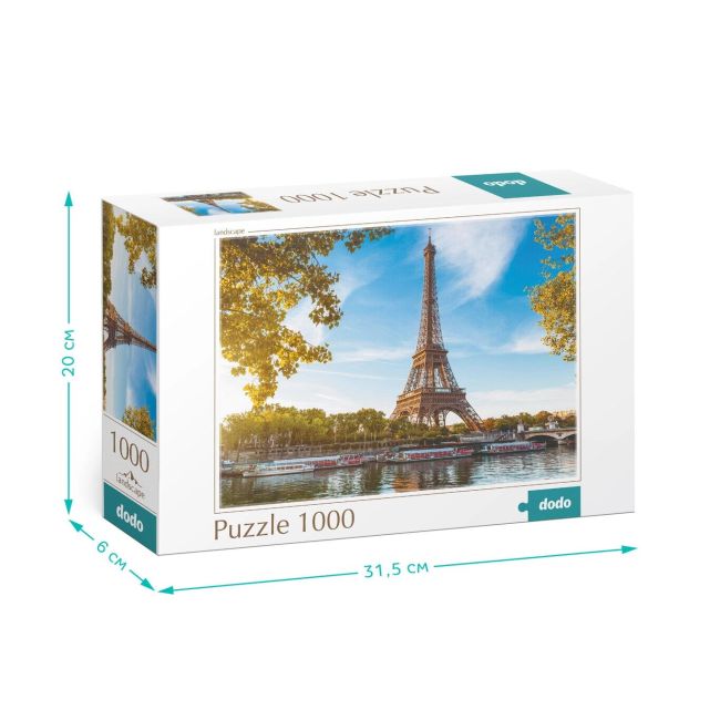 Puzzle - turnul eiffel (1000 piese)
