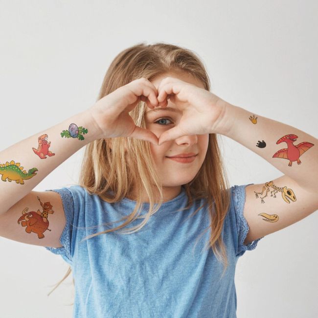 Tatuaje temporare - dinozauri