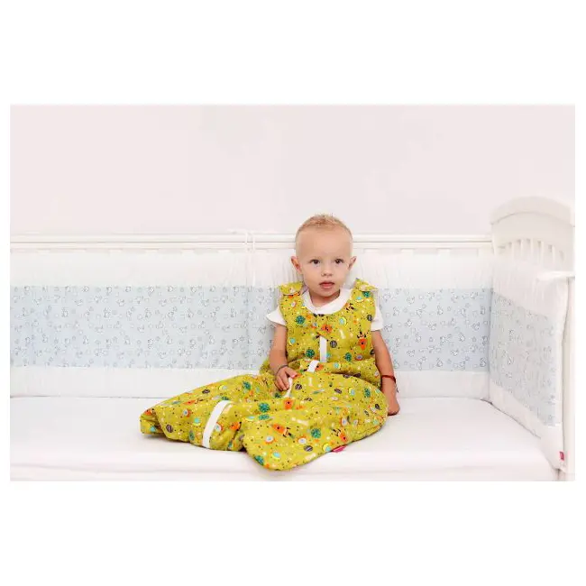 Sac de dormit copii, Cosmos Map, din bumbac, 85 cm, 1 tog - Toamna KDEP851CMAP