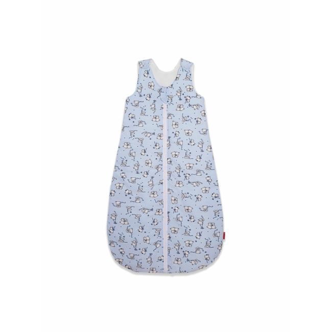 Sac de dormit copii, Loving Bear Blue, din bumbac, 85 cm, 2.5 tog - Iarna KDET8525LBB