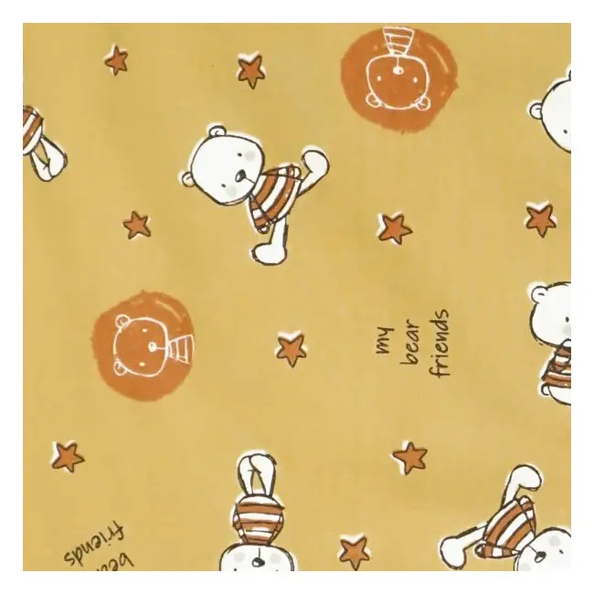 Sac de dormit copii, My Bear, din bumbac, 60 cm, 0.5 tog - Vara KDEV6005MYBR