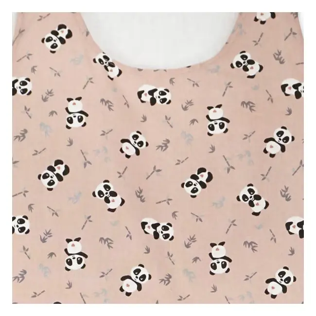 Sac de dormit copii, Panda World, din bumbac, 130 cm, 2.5 tog - Iarna KDET13025PANDA
