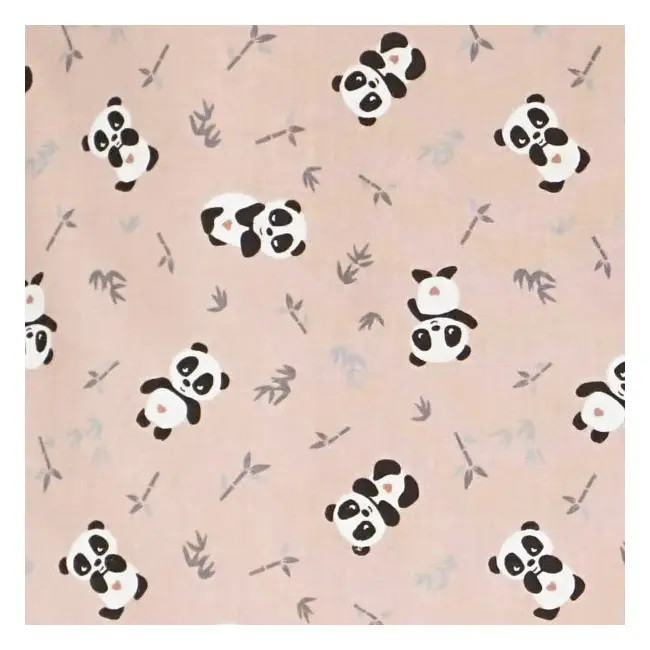 Sac de dormit copii, Panda World, din bumbac, 140 cm, 1 tog - Toamna KDEP1401PANDA