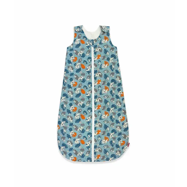 Sac de dormit copii, Tiger Jungle, din bumbac, 60 cm, 1 tog - Toamna KDET601TIGJ