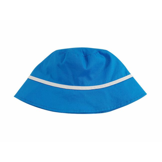 Palarie albastra cu boruri mici pentru baieti, din bumbac, 50 cm (1-3 ani) KDEPAL0750