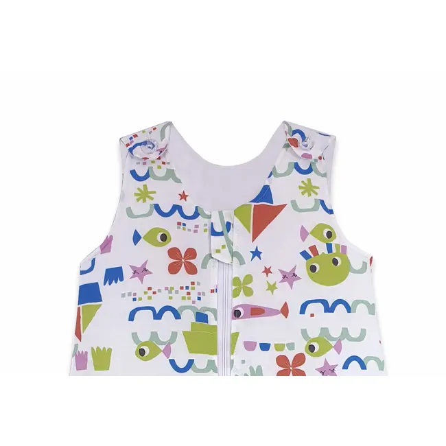 Sac de dormit copii, Pestisori, din bumbac, 110 cm, 2.5 tog - Iarna KDEI11025P