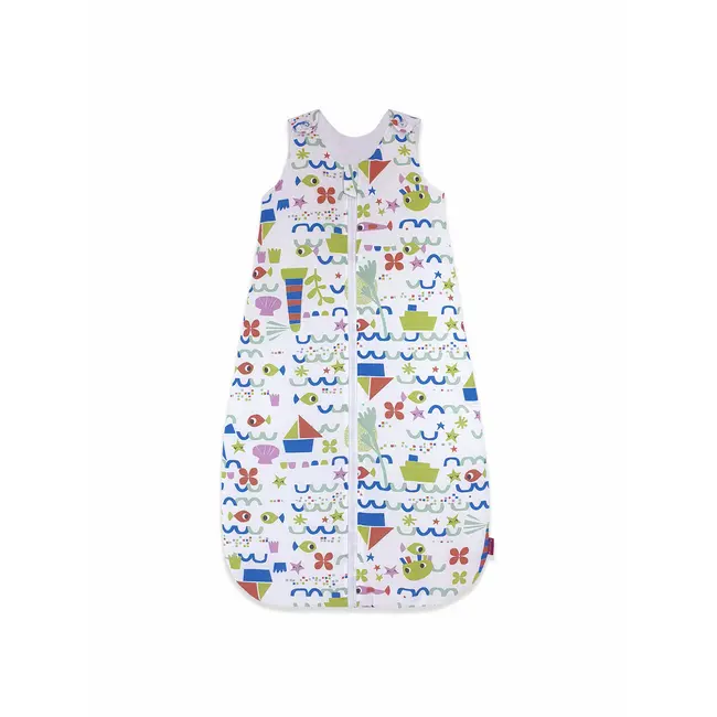 Sac de dormit copii, Pestisori, din bumbac, 70 cm, 2.5 tog - Iarna KDEI7025P