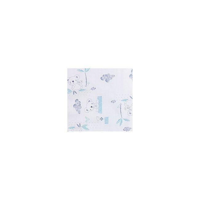 Sac de dormit copii, Somnorosul koala albastru, din bumbac, 60 cm, 2.5 tog - Iarna KDEI6025KAB