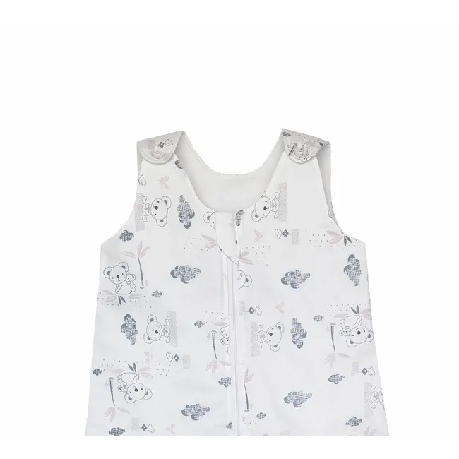 Sac de dormit copii, Somnorosul koala roz, din bumbac, 110 cm, 0.8 tog - Primavara KDEPR11008KR