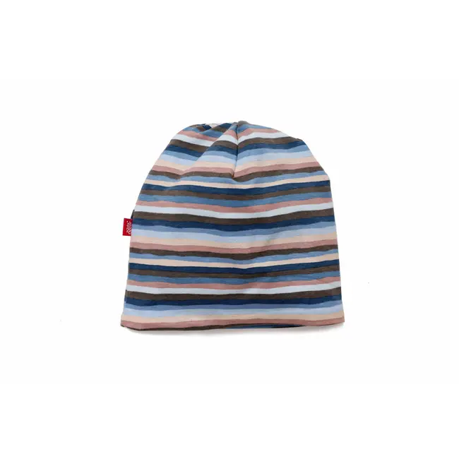 Caciula Blue Stripes, in strat dublu, 48-50 cm KDECD35BLSTR
