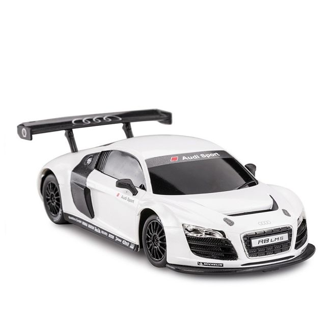 MASINA CU TELECOMANDA AUDI R8 ALB CU SCARA 1 LA 24 VIVRas46800_Alb
