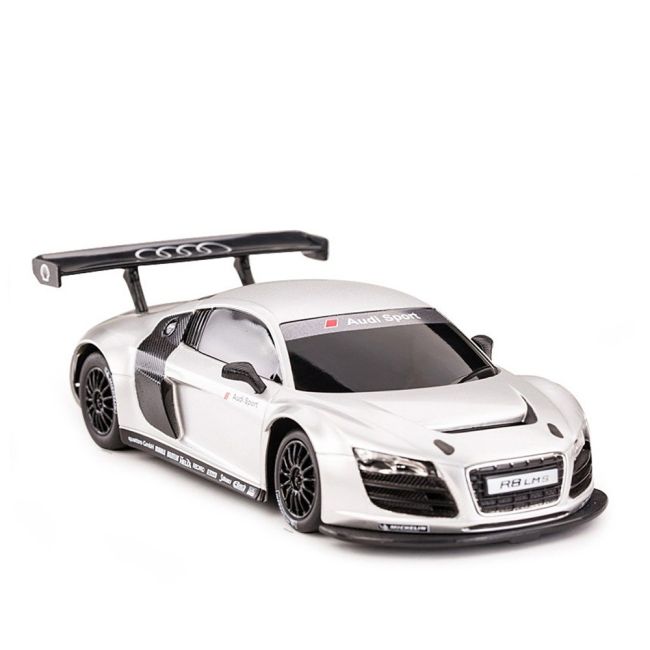 MASINA CU TELECOMANDA AUDI R8 ALB CU SCARA 1 LA 24 VIVRas46800_Alb