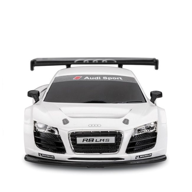 MASINA CU TELECOMANDA AUDI R8 ALB CU SCARA 1 LA 24 VIVRas46800_Alb
