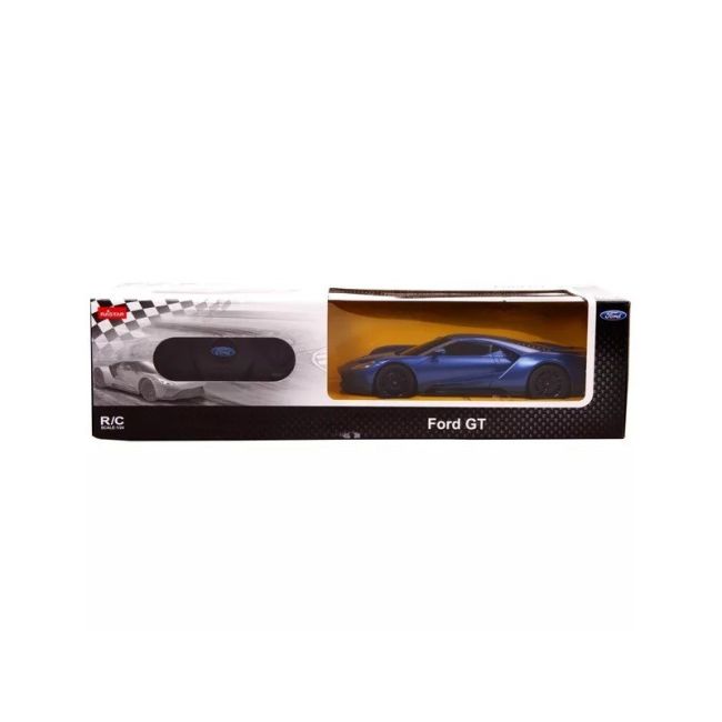 MASINA CU TELECOMANDA FORD GT CU SCARA 1 LA 24 VIVRas78200_Albastru