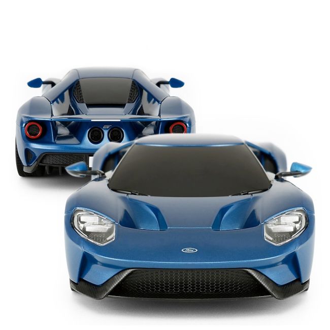 MASINA CU TELECOMANDA FORD GT CU SCARA 1 LA 24 VIVRas78200_Albastru