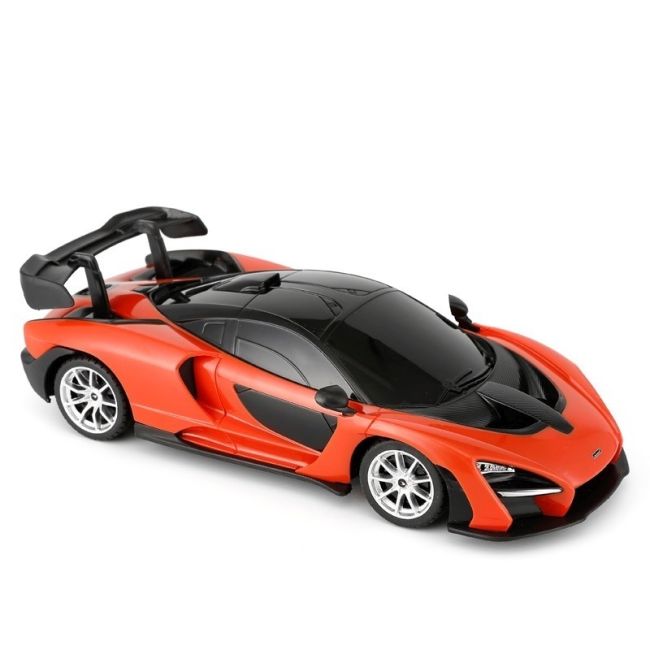 MASINA CU TELECOMANDA MCLAREN SENNA PORTOCALIU CU SCARA 1 LA 24 VIVRas96700_Portocaliu