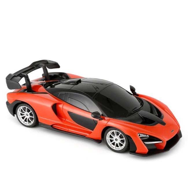 MASINA CU TELECOMANDA MCLAREN SENNA PORTOCALIU CU SCARA 1 LA 24 VIVRas96700_Portocaliu