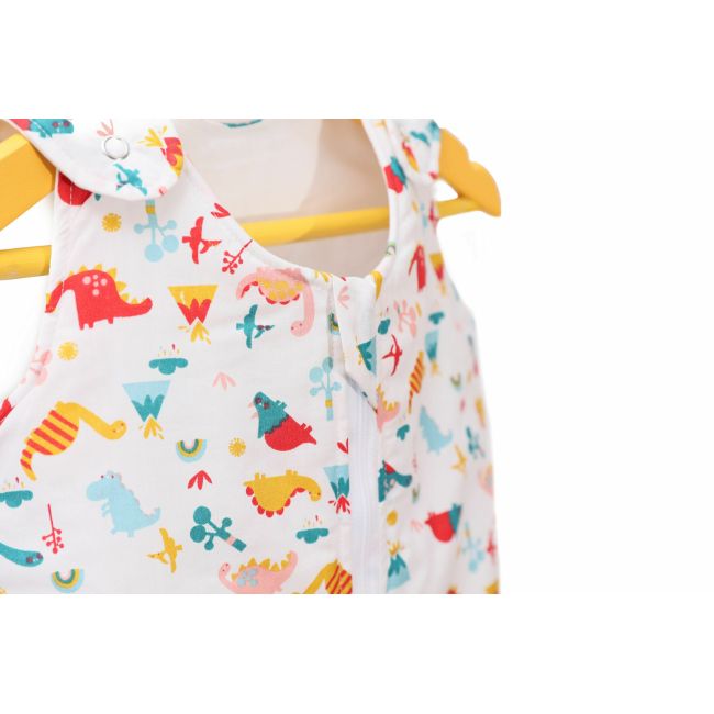 Sac de dormit copii, Cute Dinosaurs, din bumbac, 70 cm, 1 tog - Toamna KDET701CDINO