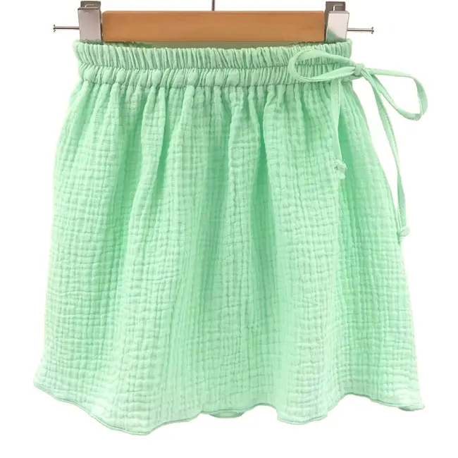Fustita de vara pentru fete, din muselina, Minty, 104-110 cm (4-5 ani) KDEFVM45MINTY